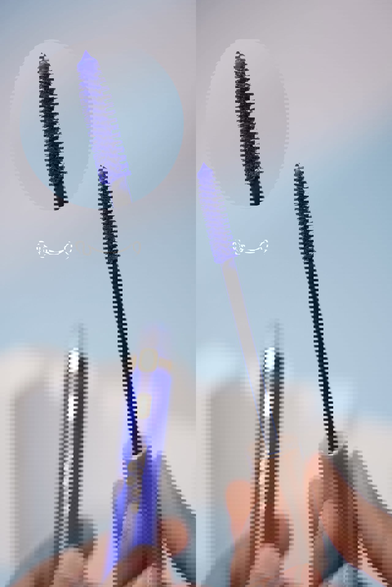عکس براش ریمل آبی گلدن رز مدل Perfect Lashes 